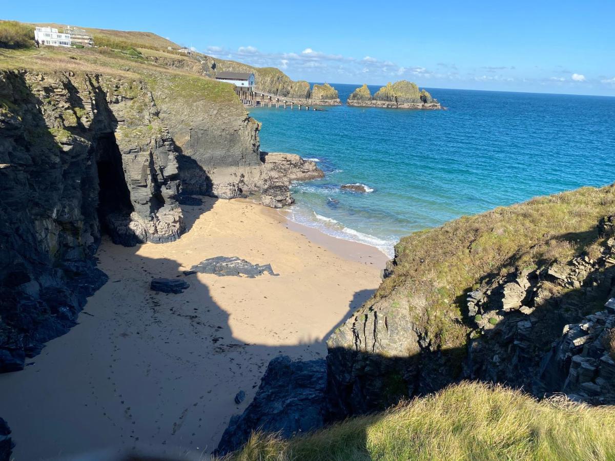 Polrunny Farm Blackberry Cottage - Cornwall Bliss In Sight Of The Sea Boscastle Exterior foto
